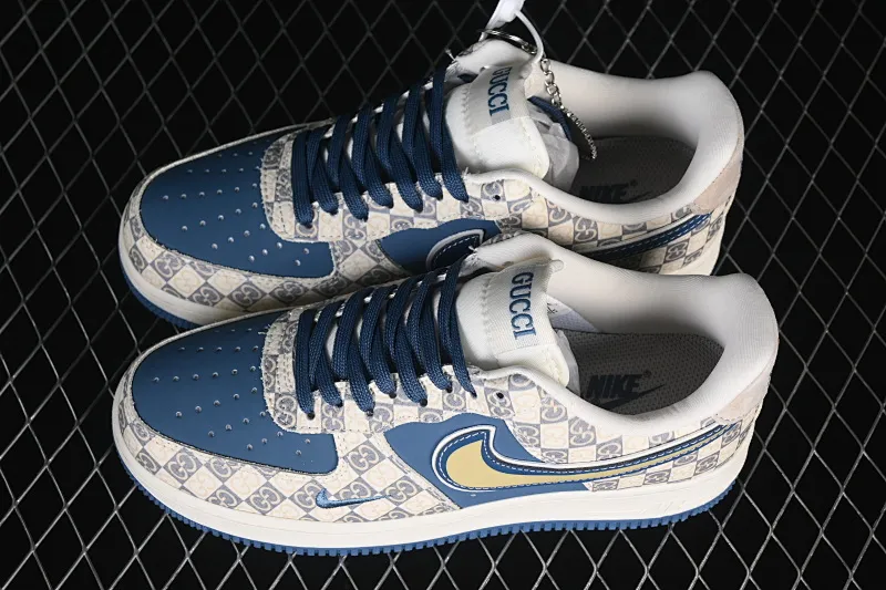 All Categories Nk Air Force 1 Air Force Series Nk Air Force 1 Low Air Force Low Nike Air Force 1'07 Low Joint Off-White Blue Air Force 1 Low-top Casual Shoes XL1979-127